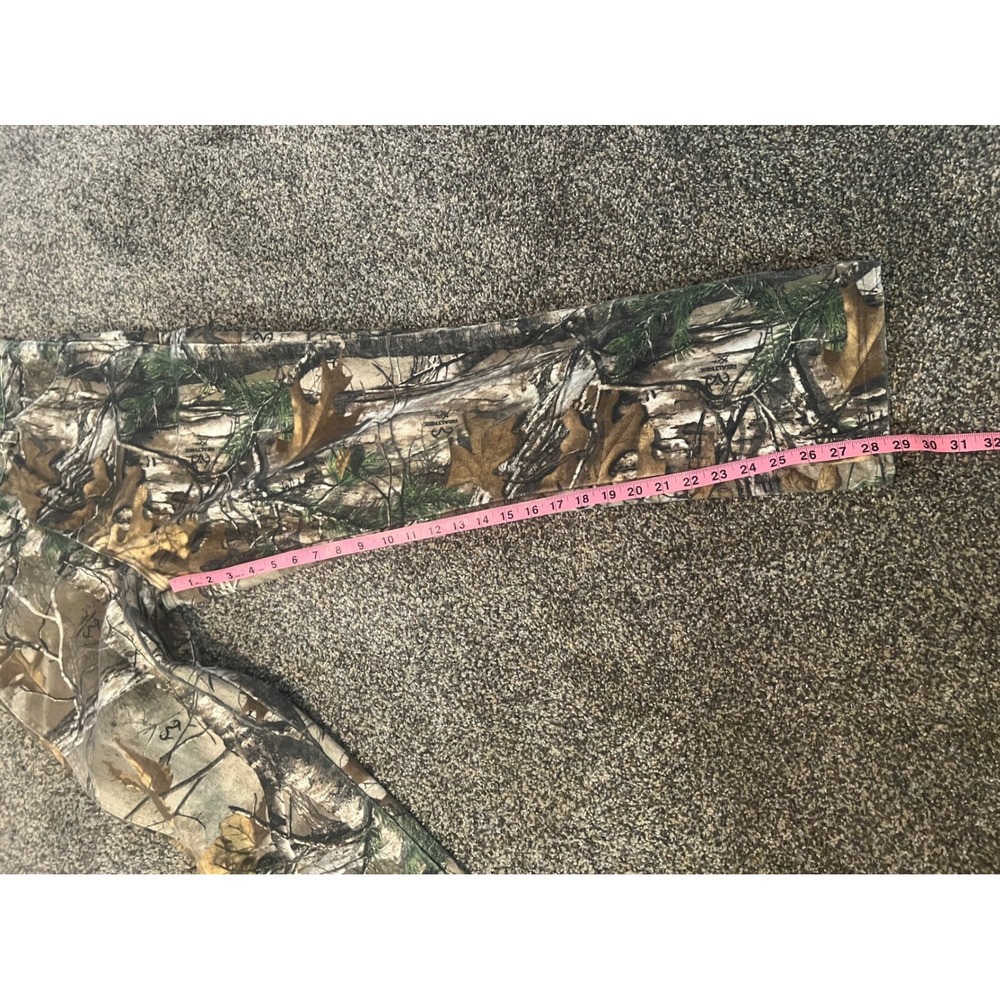 Wrangler ProGear Realtree Camo Pants Womens 18 Reg Straight Leg Hunting Cotton - Picture 7 of 8